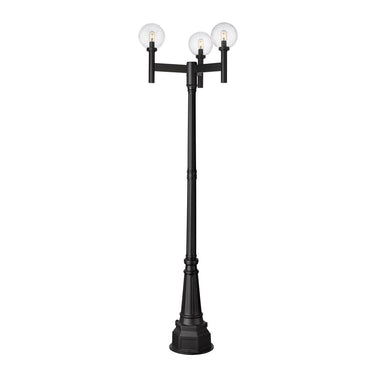 Z-Lite Laurent 100" High 3 Light Outdoor Post Mount Fixture image 1