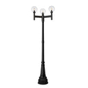 Z-Lite Laurent 100" High 3 Light Outdoor Post Mount Fixture image 3