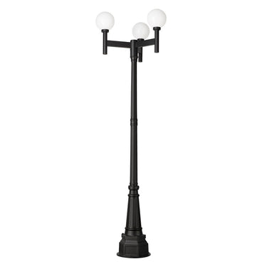 Z-Lite Laurent 100" High 3 Light Outdoor Post Mount Fixture image 8