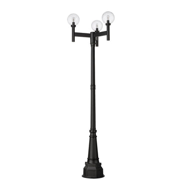 Z-Lite Laurent 100" High 3 Light Outdoor Post Mount Fixture image 9