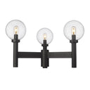 Z-Lite Laurent 18" High 3 Light Outdoor Post Mount Fixture image 3