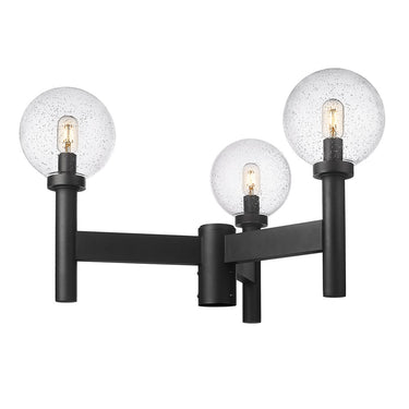 Z-Lite Laurent 18" High 3 Light Outdoor Post Mount Fixture image 5