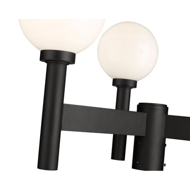 Z-Lite Laurent 18" High 3 Light Outdoor Post Mount Fixture image 6
