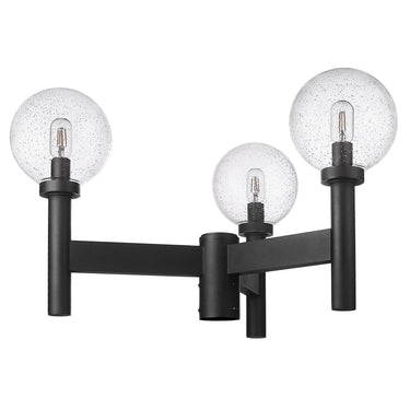 Z-Lite Laurent 18" High 3 Light Outdoor Post Mount Fixture image 9