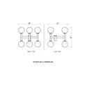 Z-Lite Laurent 6 Light Outdoor Post Mount Fixture image 10