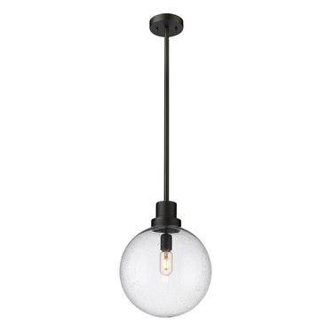 Z-Lite Laurent Glass 1 Light Outdoor Pendant image 1