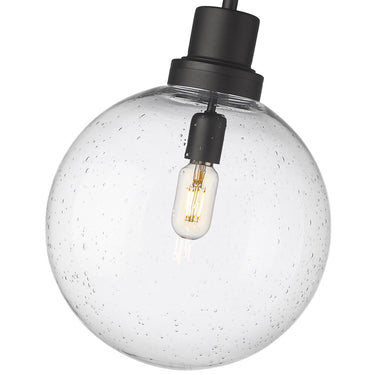 Z-Lite Laurent Glass 1 Light Outdoor Pendant image 3
