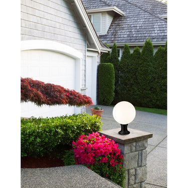 Z-Lite Laurent Glass 1 Light Outdoor Pier Mounted Fixture image 10