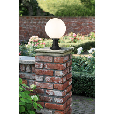 Z-Lite Laurent Glass 1 Light Outdoor Pier Mounted Fixture image 12