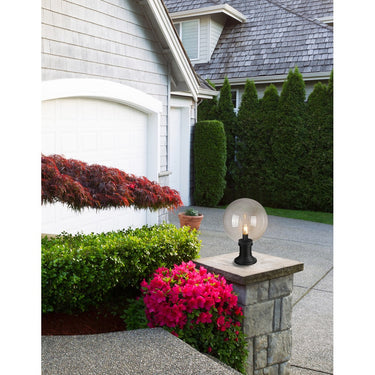 Z-Lite Laurent Glass 1 Light Outdoor Pier Mounted Fixture image 13
