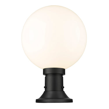Z-Lite Laurent Glass 1 Light Outdoor Pier Mounted Fixture image 2