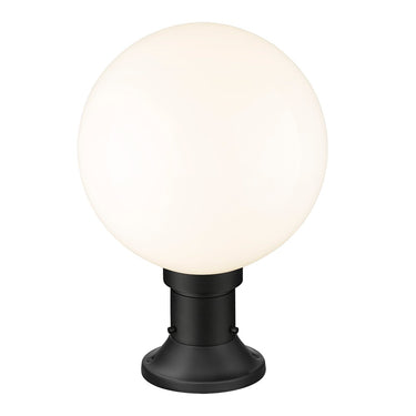 Z-Lite Laurent Glass 1 Light Outdoor Pier Mounted Fixture image 4
