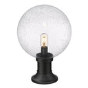 Z-Lite Laurent Glass 1 Light Outdoor Pier Mounted Fixture image 5