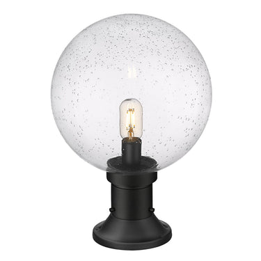 Z-Lite Laurent Glass 1 Light Outdoor Pier Mounted Fixture image 5