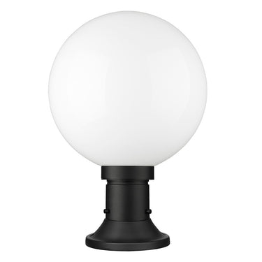 Z-Lite Laurent Glass 1 Light Outdoor Pier Mounted Fixture image 8