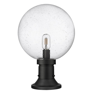 Z-Lite Laurent Glass 1 Light Outdoor Pier Mounted Fixture image 9