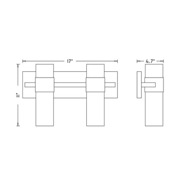 Z-Lite Lawson 2 Light Vanity Light image 28