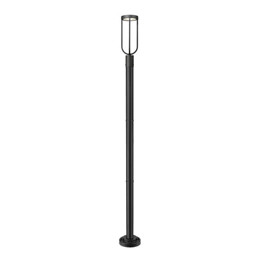 Z-Lite Leland 91.75 High 1 Light Outdoor Post Mounted Fixture image 1