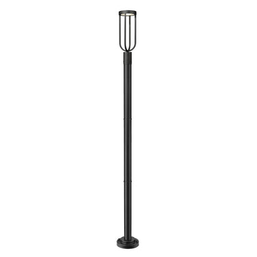 Z-Lite Leland 91.75 High 1 Light Outdoor Post Mounted Fixture image 2