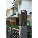 Z-Lite Leland Glass 1 Light Outdoor Pier Mounted Fixture image 5