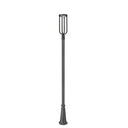 Z-Lite Leland Glass 1 Light Outdoor Post Mounted Fixture image 2