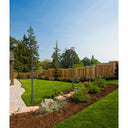 Z-Lite Leland Glass 1 Light Outdoor Post Mounted Fixture image 6