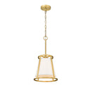 Z-Lite Lenyx Rubbed Brass 1 Light Pendant image 4
