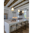 Z-Lite Lenyx Rubbed Brass 1 Light Pendant image 5