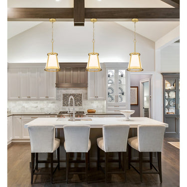 Z-Lite Lenyx Rubbed Brass 1 Light Pendant image 6