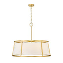 Z-Lite Lenyx Rubbed Brass 8 Light Pendant image 1