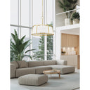 Z-Lite Lenyx Rubbed Brass 8 Light Pendant image 6