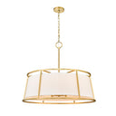 Z-Lite Lenyx Rubbed Brass 8 Light Pendant image
