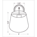 Z-Lite Lilly 1 Light Wall Sconce image 28