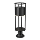 Z-Lite Luca 1 Light Outdoor Pier Mounted Fixture image 1