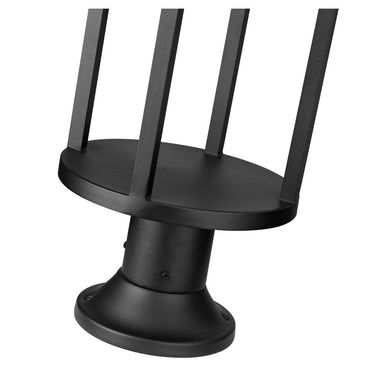 Z-Lite Luca 1 Light Outdoor Pier Mounted Fixture image 3