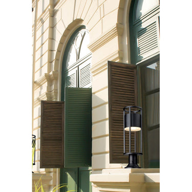 Z-Lite Luca 1 Light Outdoor Pier Mounted Fixture image 6