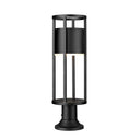 Z-Lite Luca 1 Light Outdoor Pier Mounted Fixture image