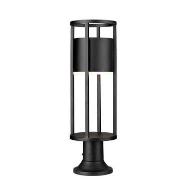 Z-Lite Luca 1 Light Outdoor Pier Mounted Fixture image