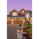 Z-Lite Luca Glass 1 Light Outdoor Pier Mounted Fixture image 5