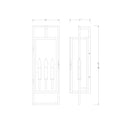 Z-Lite Lucian 3 Light Outdoor Wall image 7