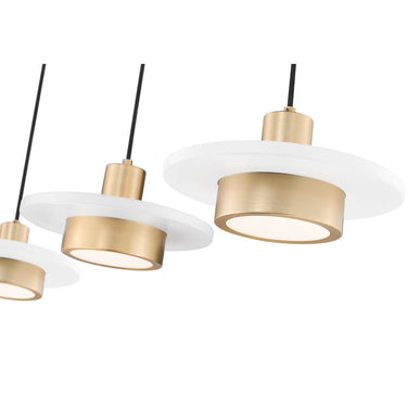 Z-Lite Ludo 3 Light Linear Chandelier image 11