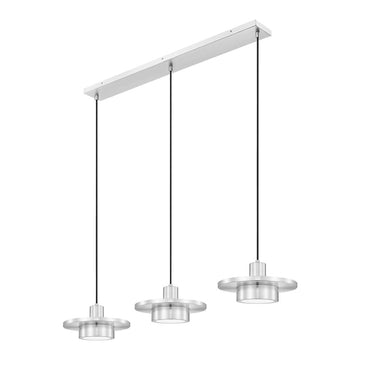 Z-Lite Ludo 3 Light Linear Chandelier image 12