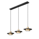 Z-Lite Ludo 3 Light Linear Chandelier image 13