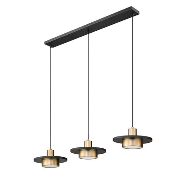 Z-Lite Ludo 3 Light Linear Chandelier image 13