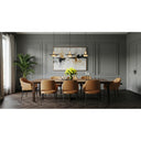 Z-Lite Ludo 3 Light Linear Chandelier image 16
