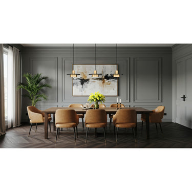 Z-Lite Ludo 3 Light Linear Chandelier image 16