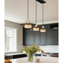 Z-Lite Ludo 3 Light Linear Chandelier image 19