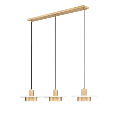 Z-Lite Ludo 3 Light Linear Chandelier image 2