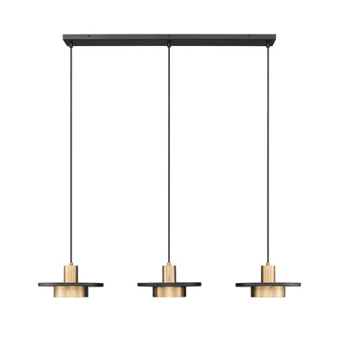Z-Lite Ludo 3 Light Linear Chandelier image 4