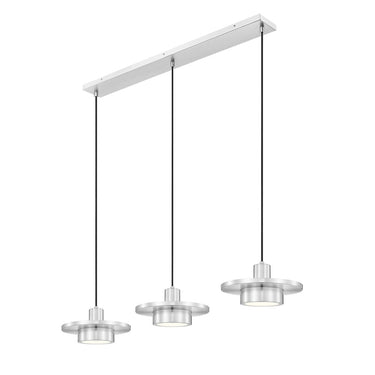 Z-Lite Ludo 3 Light Linear Chandelier image 6